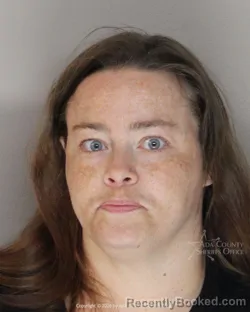 Mugshot of Danyelle Marie Butler booked in Ada County, Idaho on August 12, 2026