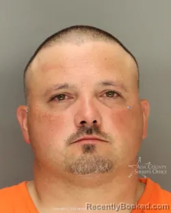 Mugshot of Braden James Learned booked in Ada County, Idaho on July 5, 2026