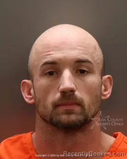 Mugshot of Michael Wayne Carpenter booked in Ada County, Idaho on March 6, 2026