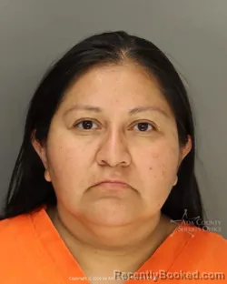 Mugshot of Rena Maureen Roa booked in Ada County, Idaho on September 13, 2026