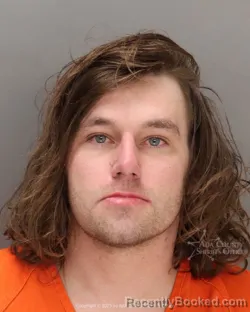 Mugshot of Zachary Thomas Anderson booked in Ada County, Idaho on June 7, 2026