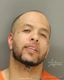 Mugshot of Deven Lequint Sauve booked in Ada County, Idaho on May 4, 2026