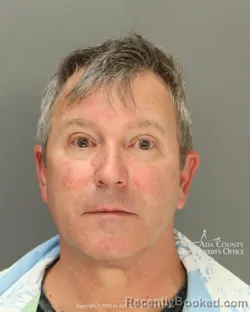 Mugshot of Michael David Vessel booked in Ada County, Idaho on October 2, 2026