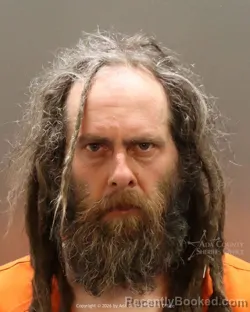 Mugshot of John Joseph Callahan booked in Ada County, Idaho on April 27, 2026