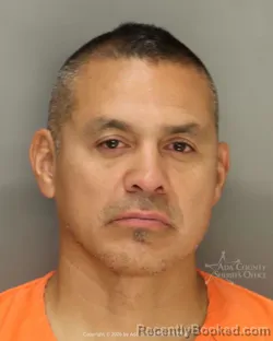 Mugshot of Steve Jason Ramirez booked in Ada County, Idaho on August 12, 2026