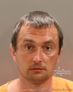 Mugshot of James Clair Connor booked in Ada County, Idaho on April 5, 2026