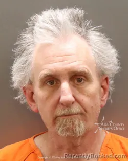 Mugshot of Thomas Patrick Gall booked in Ada County, Idaho on May 6, 2026