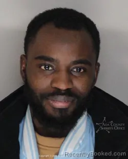 Mugshot of Abdiaziz Noor Hussein booked in Ada County, Idaho on March 5, 2026