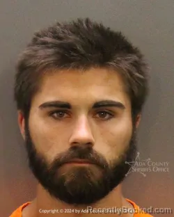 Mugshot of Wayne Melvin Johnson booked in Ada County, Idaho on June 22, 2026