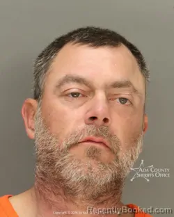 Mugshot of Joseph Daniel Guille booked in Ada County, Idaho on May 20, 2026