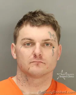 Mugshot of Christian Williford booked in Ada County, Idaho on March 5, 2026