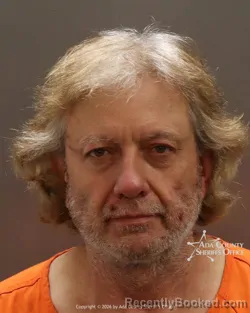 Mugshot of Charles Lynn Sacolick booked in Ada County, Idaho on March 25, 2026