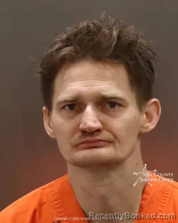 Mugshot of Timofey Svidenko booked in Ada County, Idaho on March 24, 2026