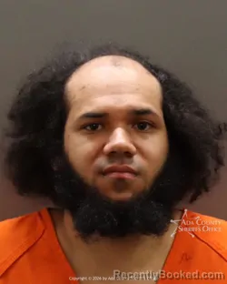 Mugshot of Alexander Stephen York booked in Ada County, Idaho on March 23, 2026