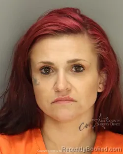 Mugshot of Lucy Brianna michelle Conour booked in Ada County, Idaho on May 16, 2026