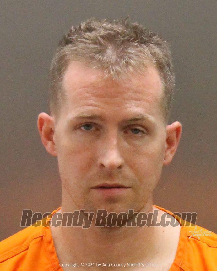 Booking photo from Ada County, Idaho