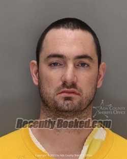 Booking photo from Ada County, Idaho