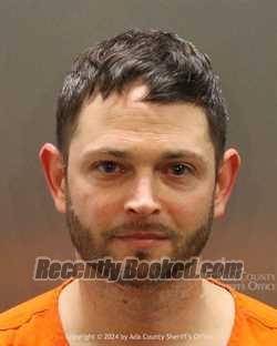 Booking photo from Ada County, Idaho