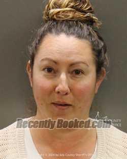 Booking photo from Ada County, Idaho