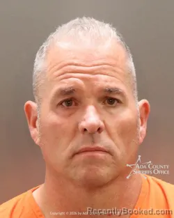 Mugshot of Jared William Demeyer booked in Ada County, Idaho on May 13, 2026