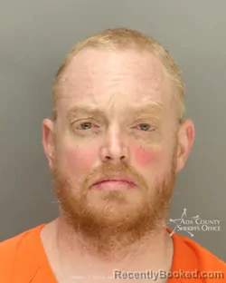 Mugshot of Chris Douglas Peck booked in Ada County, Idaho on May 2, 2026