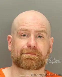 Mugshot of Paul James Goldstein booked in Ada County, Idaho on May 6, 2026