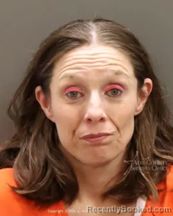 Mugshot of Jennifer Ann Wiker booked in Ada County, Idaho on June 22, 2026