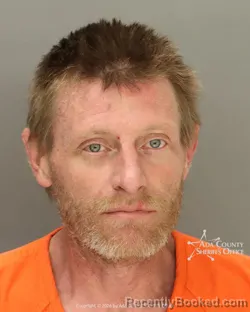 Mugshot of Timothy Lloyd Weaver booked in Ada County, Idaho on March 26, 2026