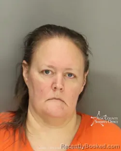 Mugshot of Natasha Ryanne Mattingley booked in Ada County, Idaho on October 10, 2026