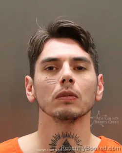 Mugshot of Curtis Toney booked in Ada County, Idaho on April 5, 2026