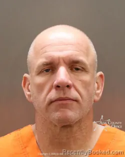 Mugshot of Bryan Lee Frederick booked in Ada County, Idaho on May 5, 2026