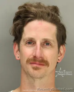 Mugshot of Michael James Manfredo booked in Ada County, Idaho on May 3, 2026