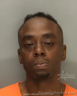 Mugshot of Deon Edmond Gray booked in Ada County, Idaho on March 29, 2026