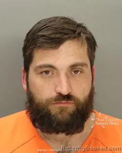 Mugshot of Jordon Ross Chappell booked in Ada County, Idaho on March 11, 2026