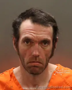 Mugshot of Ross Lin Harn booked in Ada County, Idaho on March 8, 2026