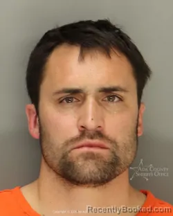 Mugshot of Casey Michael Higgs booked in Ada County, Idaho on June 22, 2026