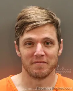Mugshot of Matthew James Olsen booked in Ada County, Idaho on June 7, 2026