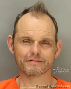 Mugshot of Michael Lee roy Fowler booked in Ada County, Idaho on April 5, 2026