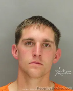 Mugshot of Anthony Michael Hartman booked in Ada County, Idaho on October 11, 2026