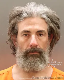 Mugshot of Timmothy William Mccart booked in Ada County, Idaho on May 19, 2026