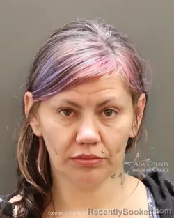 Mugshot of Brittany Marie Robin md booked in Ada County, Idaho on May 1, 2026