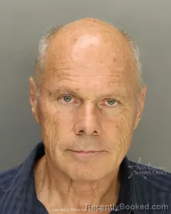 Mugshot of Russell Dwayne Mcnally booked in Ada County, Idaho on August 12, 2026
