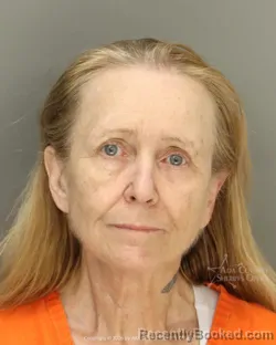 Mugshot of Janet Lee Knowlton booked in Ada County, Idaho on May 13, 2026