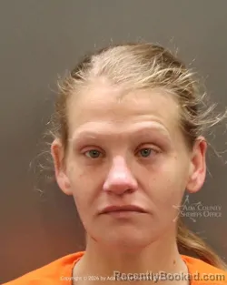 Mugshot of Hifa Melissa Smith booked in Ada County, Idaho on April 24, 2026