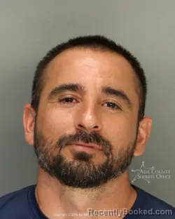 Mugshot of Abel Jr Cedillo booked in Ada County, Idaho on May 6, 2026