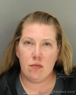 Mugshot of Christina Brook Browning booked in Ada County, Idaho on April 30, 2026