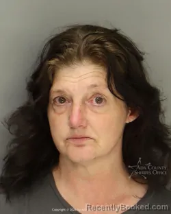 Mugshot of Merrie Beth Golling booked in Ada County, Idaho on May 4, 2026