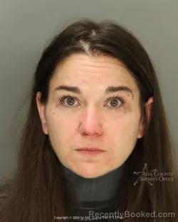 Mugshot of Heather Dianne Turner booked in Ada County, Idaho on July 2, 2026