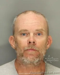 Mugshot of Travis Breeden booked in Ada County, Idaho on June 28, 2026