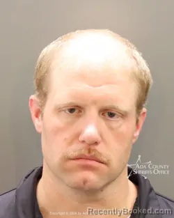 Mugshot of Eric Preston Vance booked in Ada County, Idaho on September 4, 2026